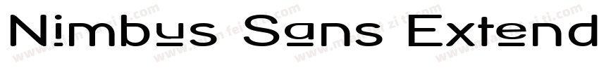 Nimbus Sans Extend字体转换
